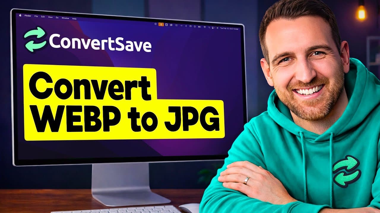 How to Convert WEBP to JPG on Windows & Mac