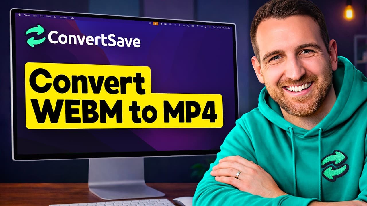 How to Convert WEBM to MP4 on Windows & Mac