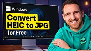 How to Convert HEIC to JPG for Free on Windows