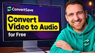 How to Convert Video to Audio for Free